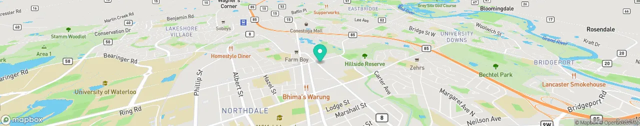 ev charging station on the map