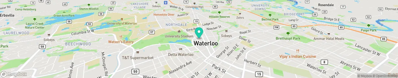 ev charging station on the map