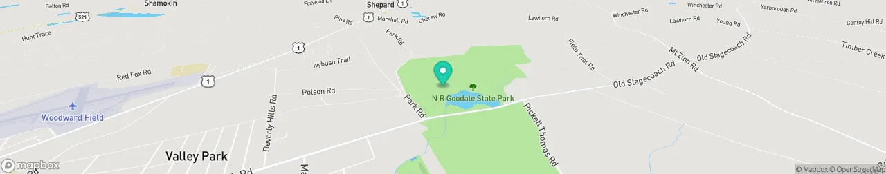 ev charging station on the map