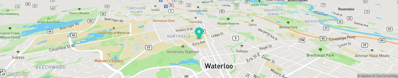 ev charging station on the map