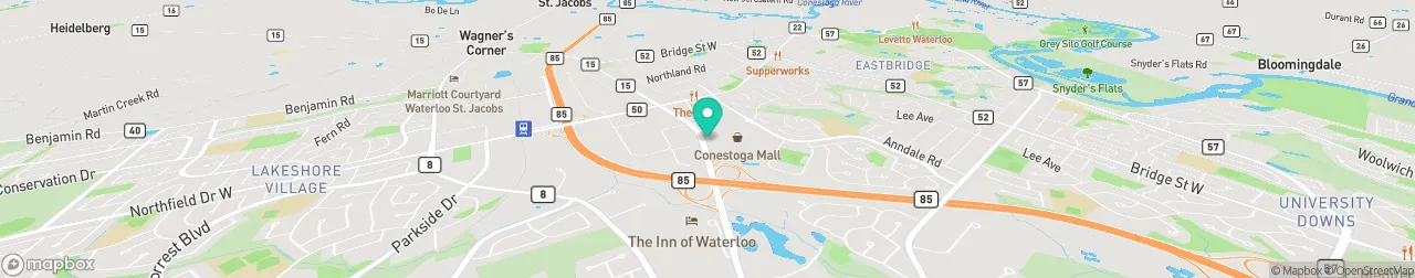 ev charging station on the map