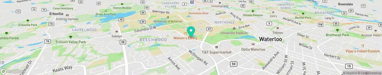 borne de recharge sur la carte