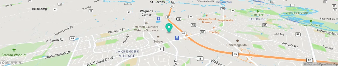 ev charging station on the map