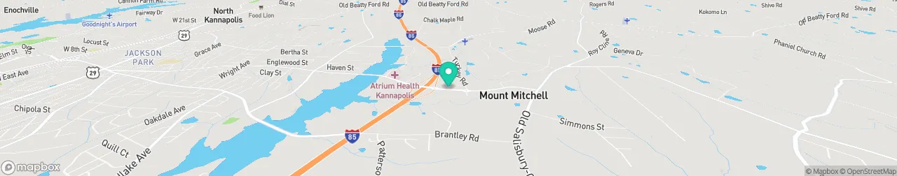 ev charging station on the map