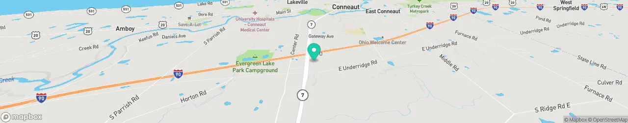 ev charging station on the map