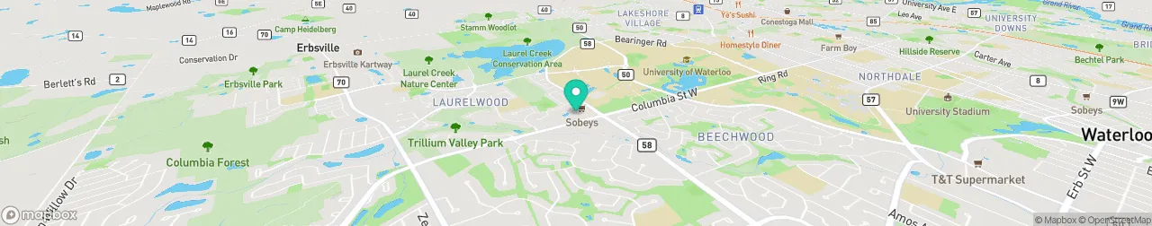 ev charging station on the map