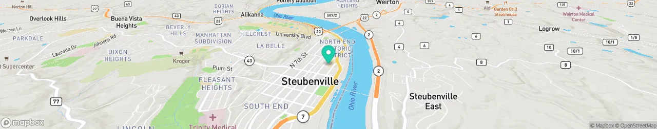 ev charging station on the map