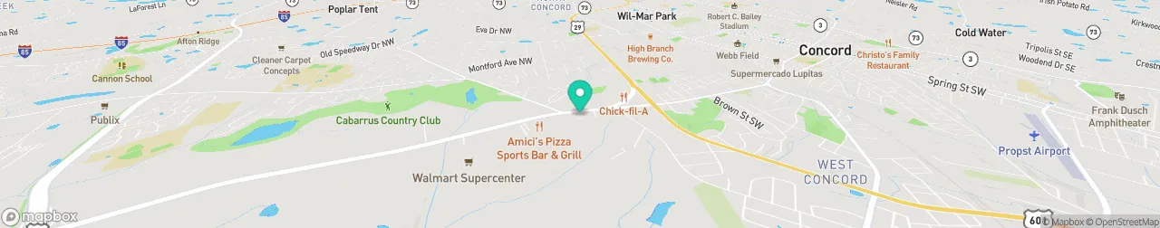 ev charging station on the map