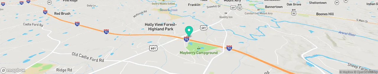 ev charging station on the map