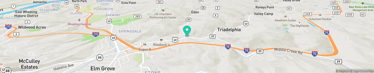 ev charging station on the map