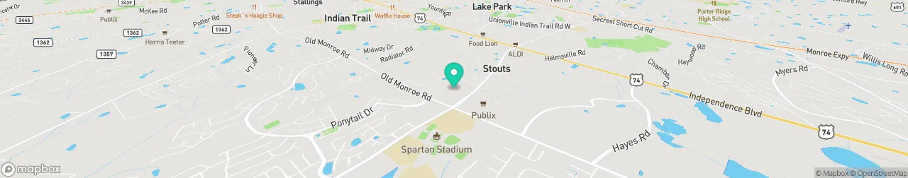 borne de recharge sur la carte