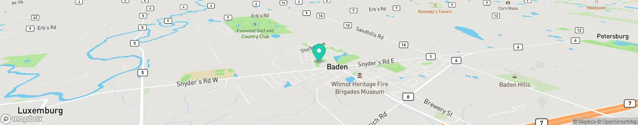 borne de recharge sur la carte