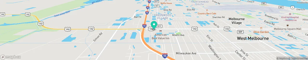 ev charging station on the map