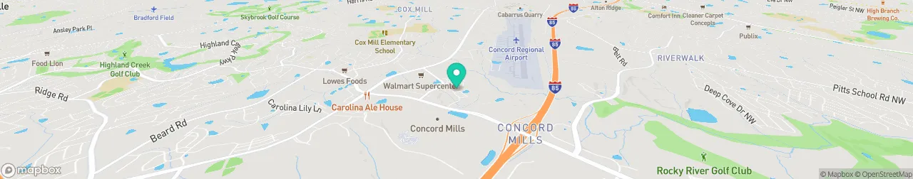 borne de recharge sur la carte