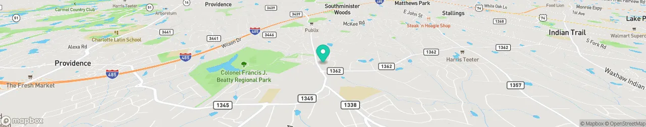 borne de recharge sur la carte