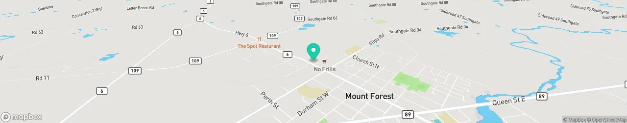 borne de recharge sur la carte