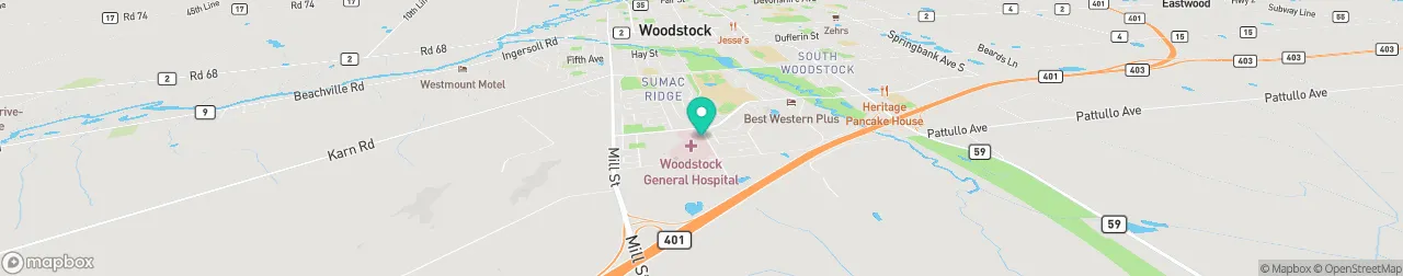 borne de recharge sur la carte