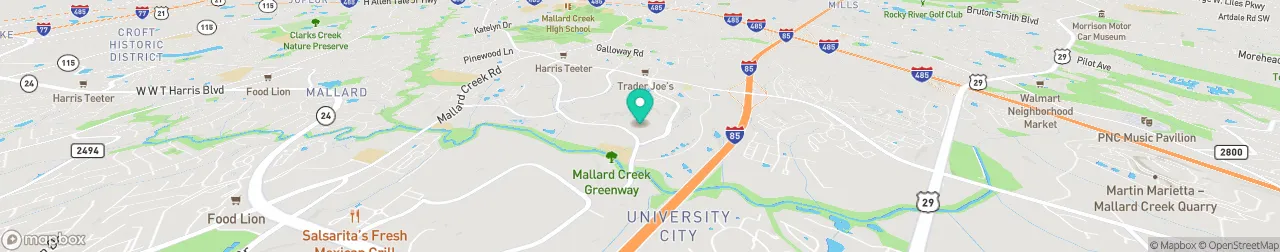 borne de recharge sur la carte