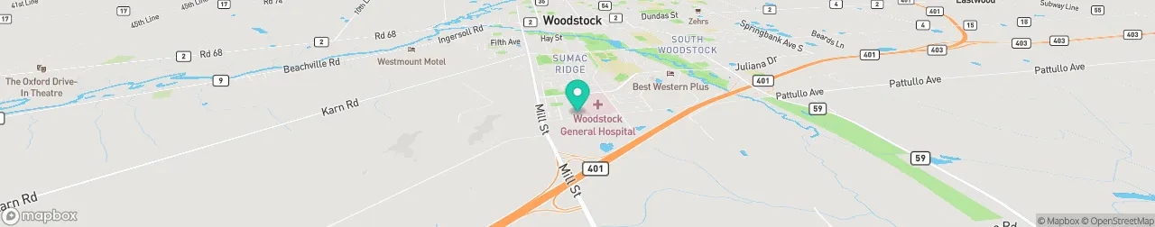 borne de recharge sur la carte