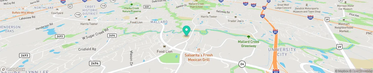 borne de recharge sur la carte