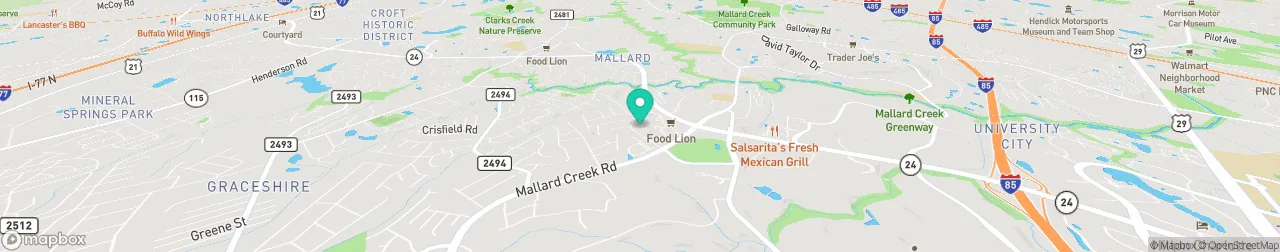 ev charging station on the map