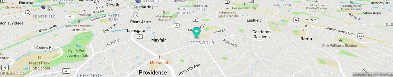 ev charging station on the map