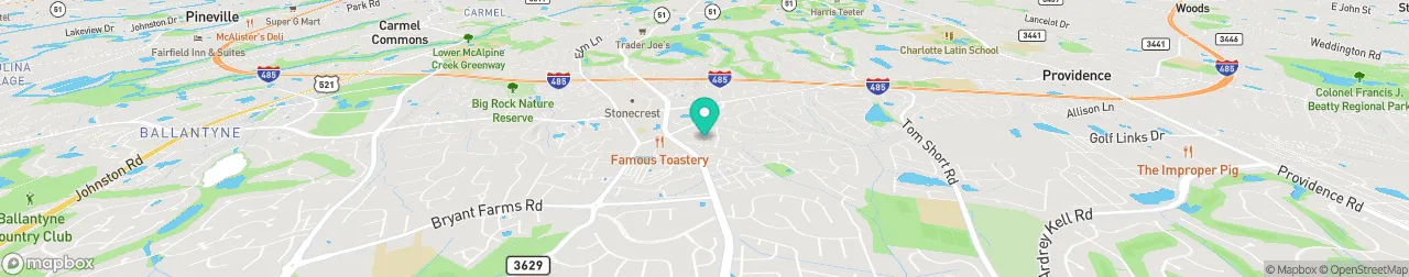 borne de recharge sur la carte