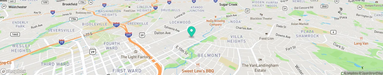 ev charging station on the map