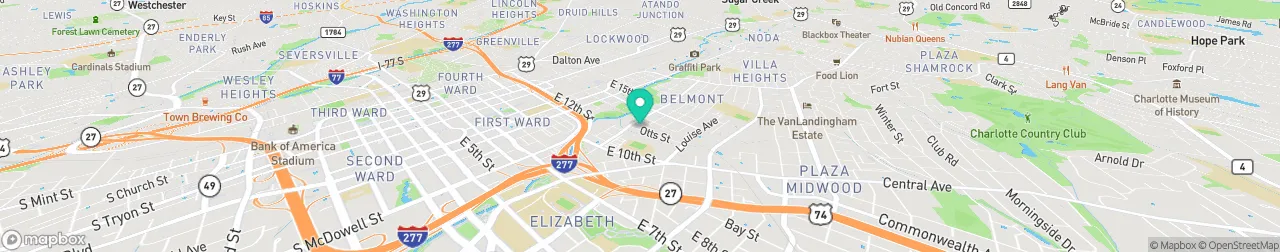 ev charging station on the map