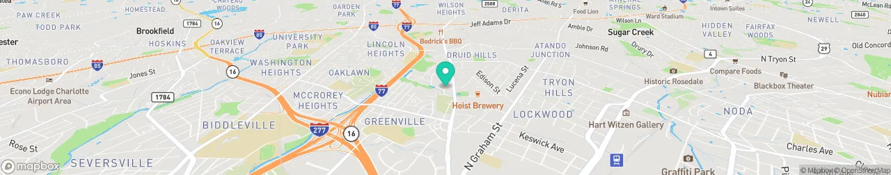 borne de recharge sur la carte