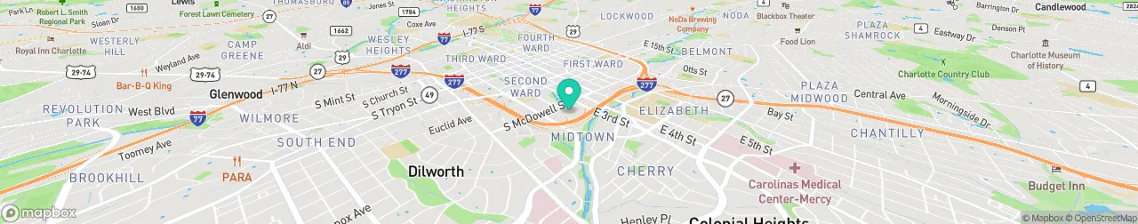 ev charging station on the map