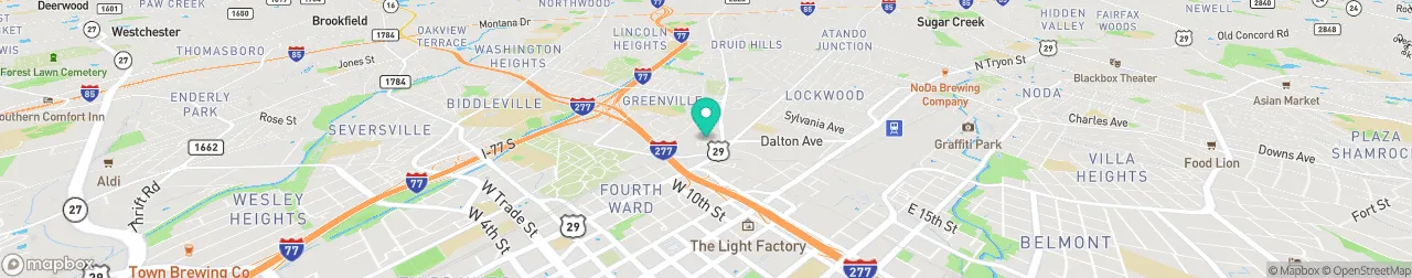 ev charging station on the map