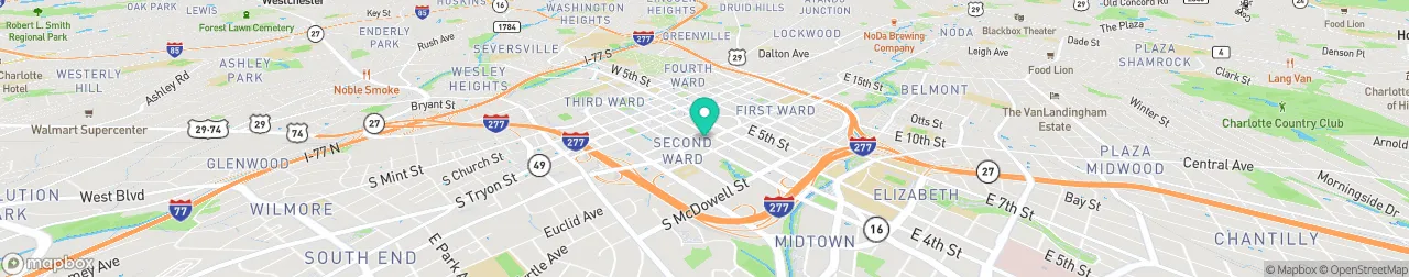 ev charging station on the map