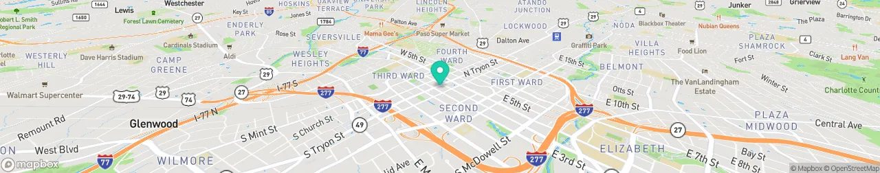 ev charging station on the map