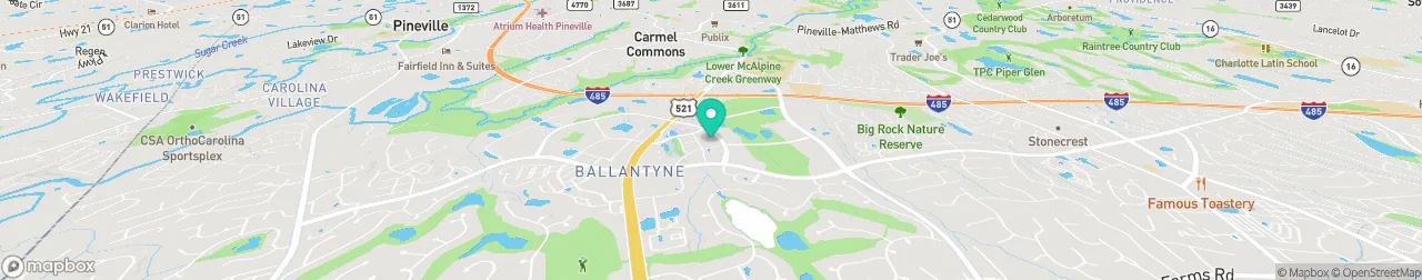 borne de recharge sur la carte