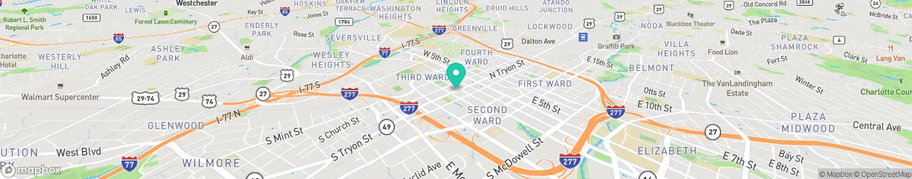 ev charging station on the map