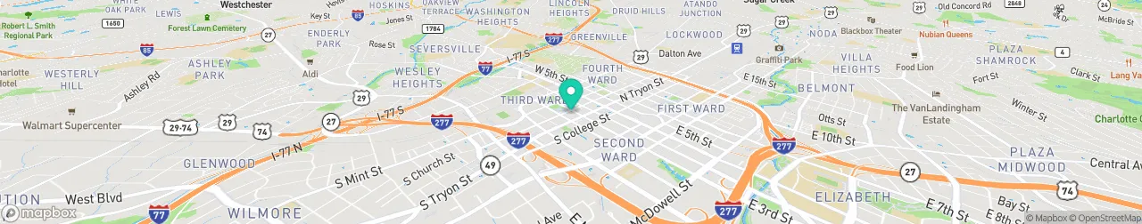 ev charging station on the map