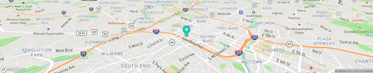 ev charging station on the map