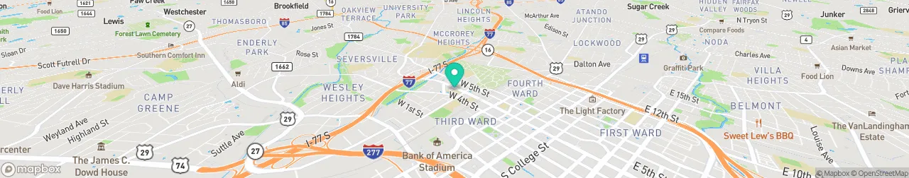 ev charging station on the map