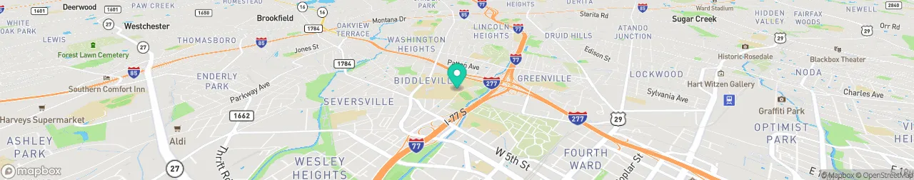 ev charging station on the map