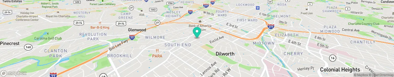 ev charging station on the map