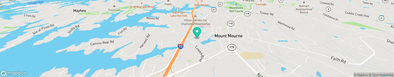 borne de recharge sur la carte