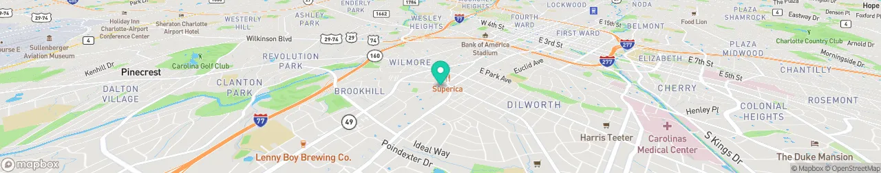 ev charging station on the map