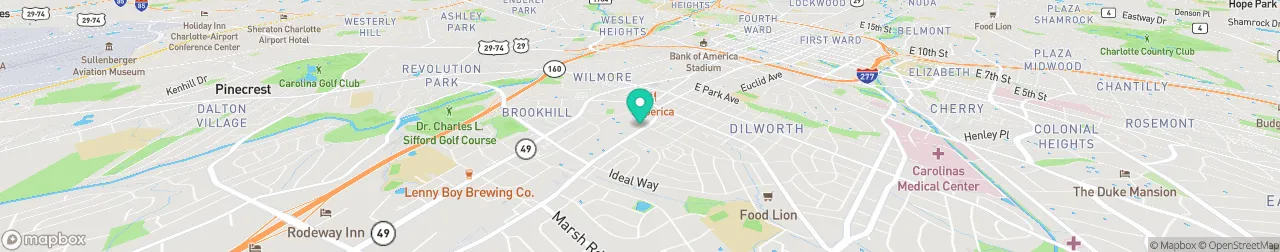 borne de recharge sur la carte