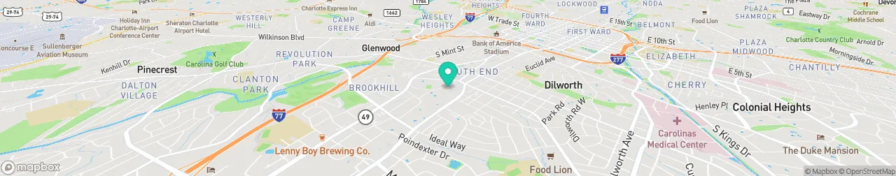 ev charging station on the map