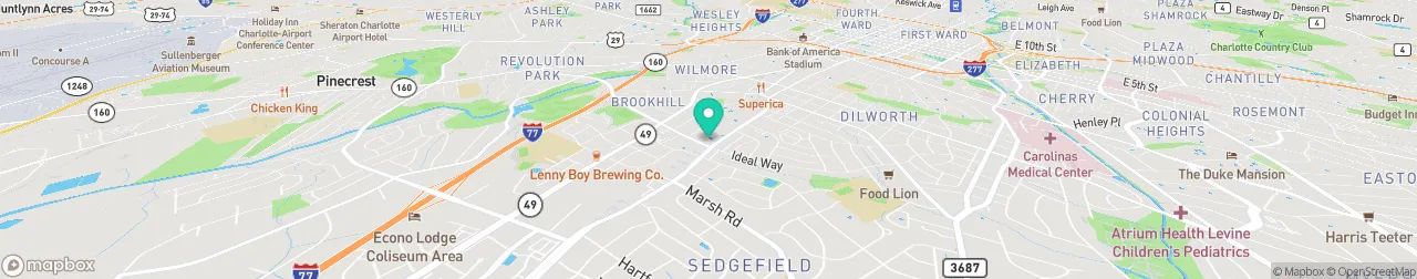 borne de recharge sur la carte