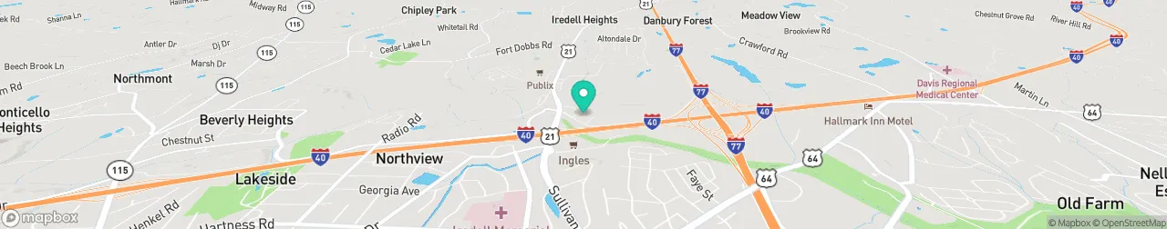 ev charging station on the map