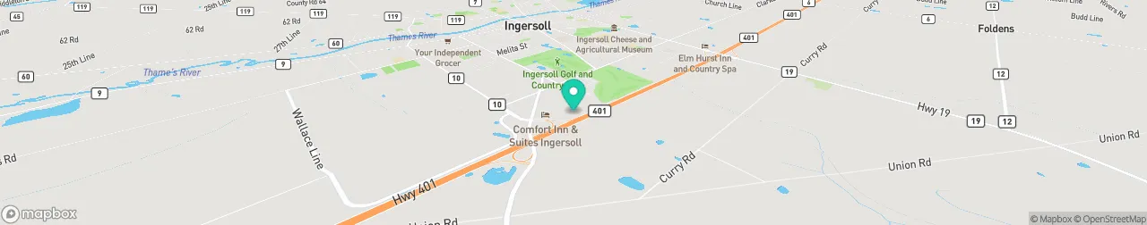 borne de recharge sur la carte