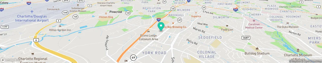 borne de recharge sur la carte