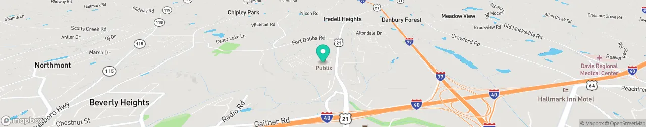 ev charging station on the map